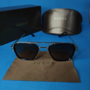 Gucci Urban Aviator Double-Bridge Sunglasses